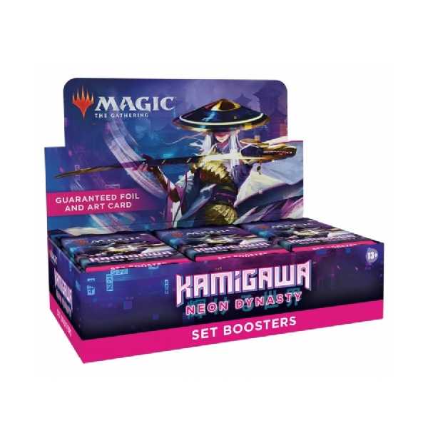 Magic The Gathering Kamigawa Neon Dynasty Set Booster Pack