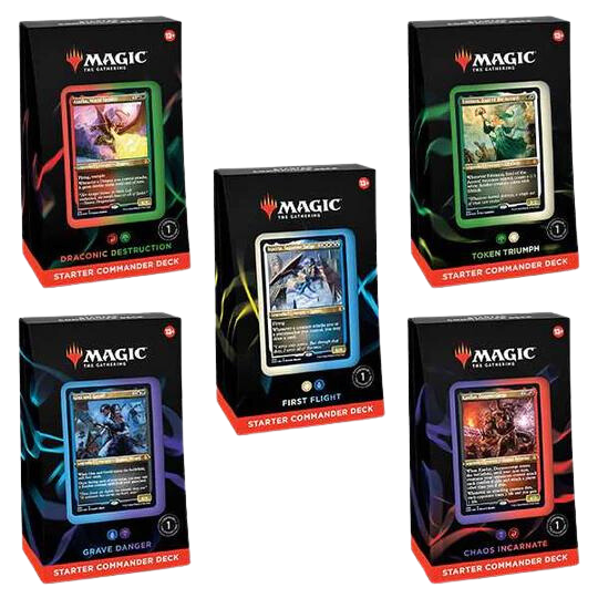 Magic The Gathering: Evergreen Starter Commander Decks 2022