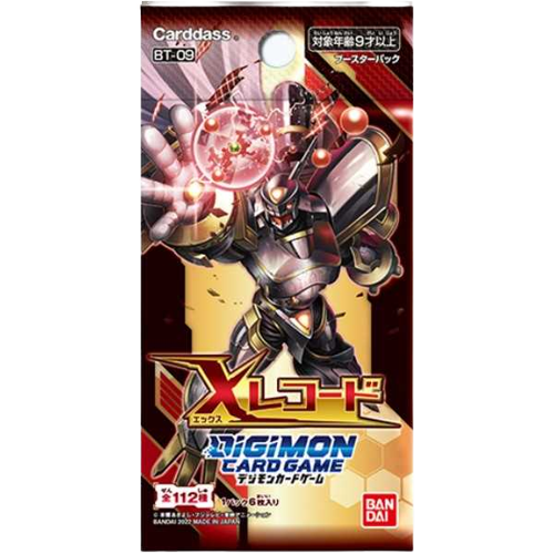 Digimon Card Game: BT09 XRECORD Booster Packs