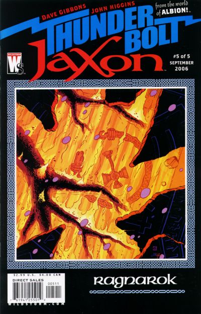 Wildstorm Comics ThunderBolt Jaxon Ragnarok #5