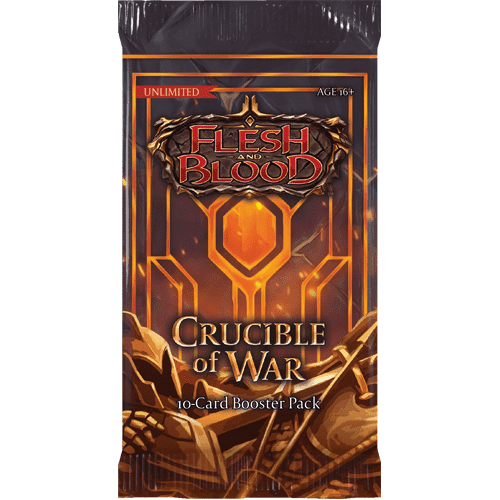Flesh And Blood TCG: Crucible of War Unlimited Booster Pack