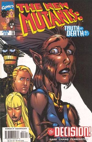Marvel The New Mutants: Truth or Death #3 Comic