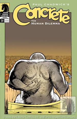 Dark Horse Comics Concrete: The Human Dilemma #3
