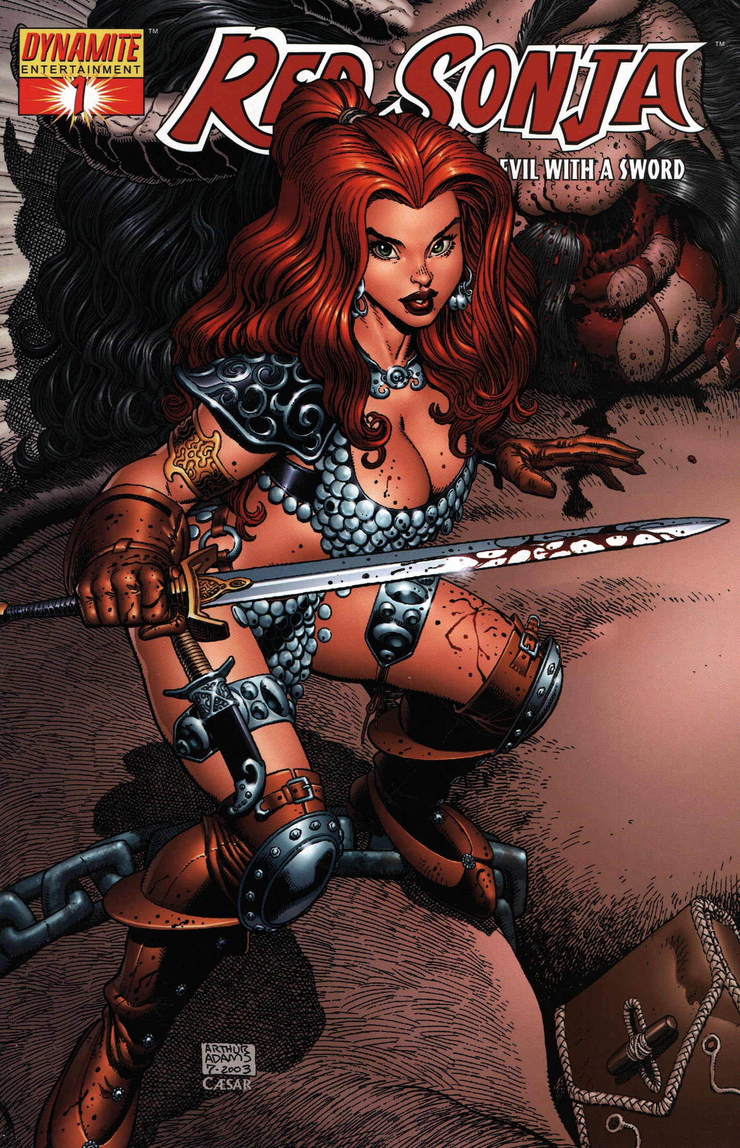 Dynamite Comics Red Sonja She-Devil with a Sword #1