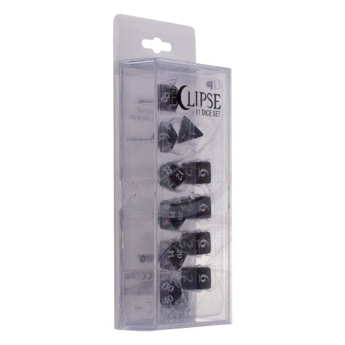 Ultra Pro - Eclipse 11 Dice Set - Jet Black