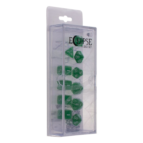 Ultra Pro - Eclipse 11 Dice Set - Forest Green