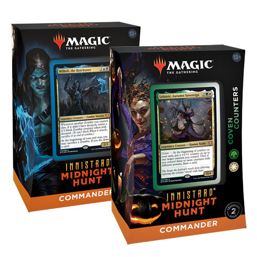 Magic The Gathering: Innistrad The Midnight Hunt Commander Decks