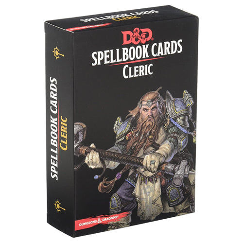 Dungeons & Dragons: Cleric Spellbook Cards
