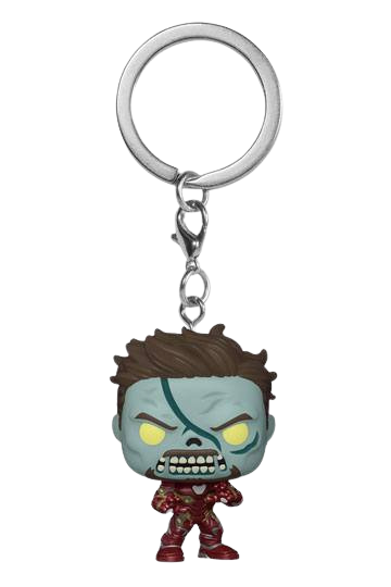 Marvel What If...? Pocket POP! Vinyl Keychains 4 cm Zombie Iron Man