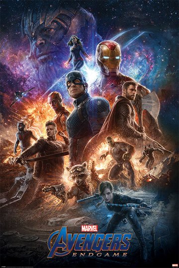 Marvel Avengers: Endgame Movie Poster