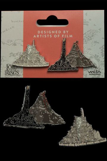Lord Of the Rings 2-Pack pin collection, Tirith and Mt. Doom