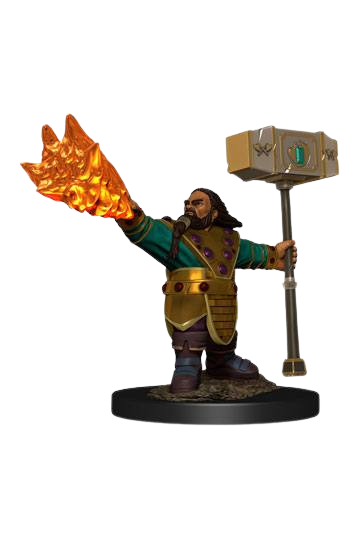 D&D Icons of the Realms Premium Miniature pre-painted Dwarf Cleric Male