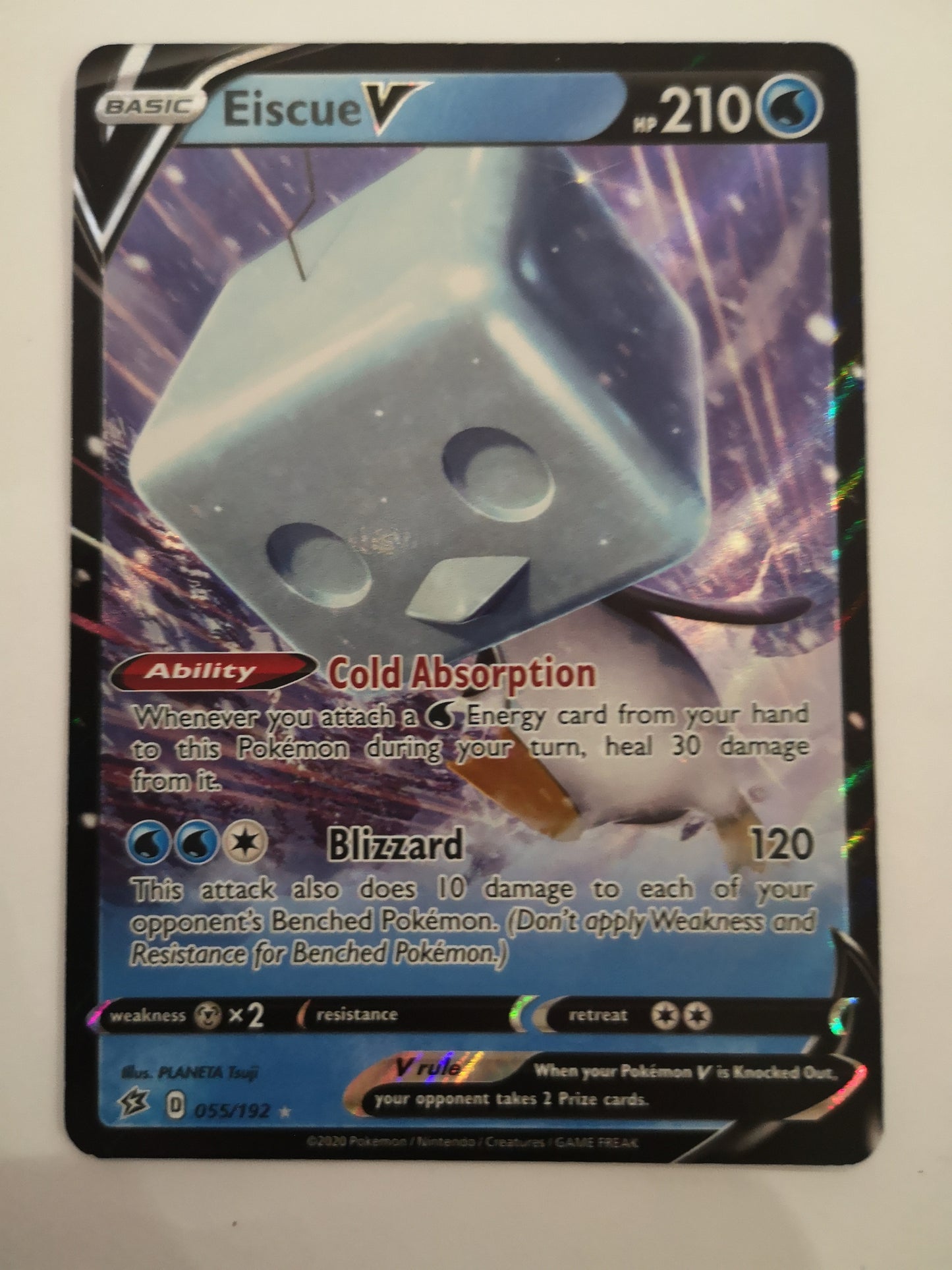 Pokemon Eiscue V 055/192