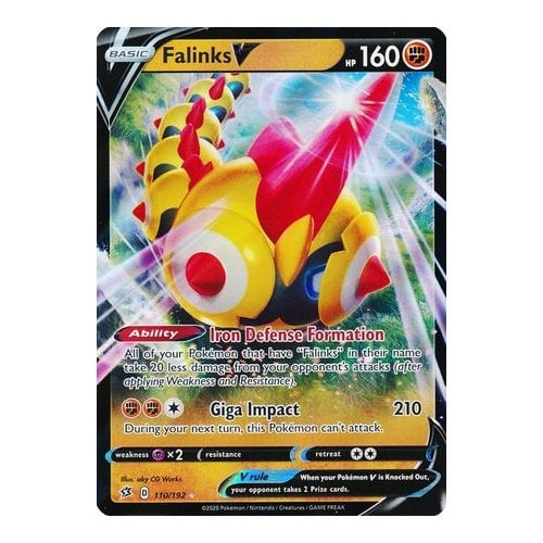 falinks pokemon card price Pokémon Falinks V 110/192 – Unified Cards