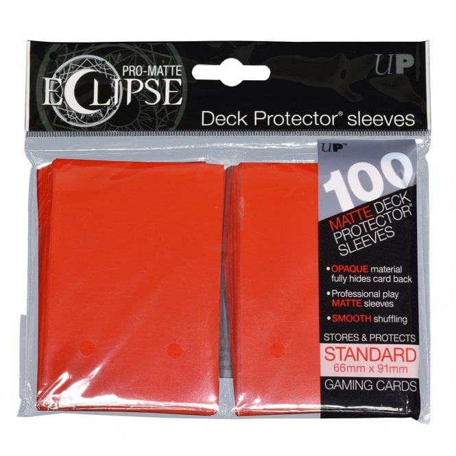 Ultra Pro Eclipse Apple Red Standard Size Sleeves