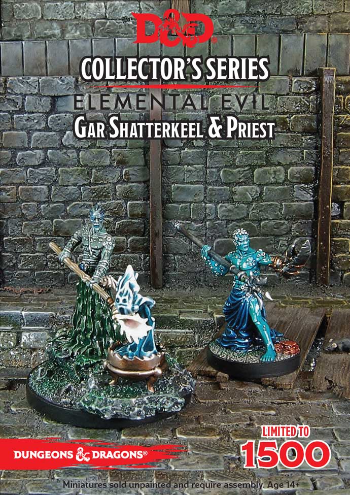 Collector's Series Elemental Evil Gar Shatterkeel & Priest