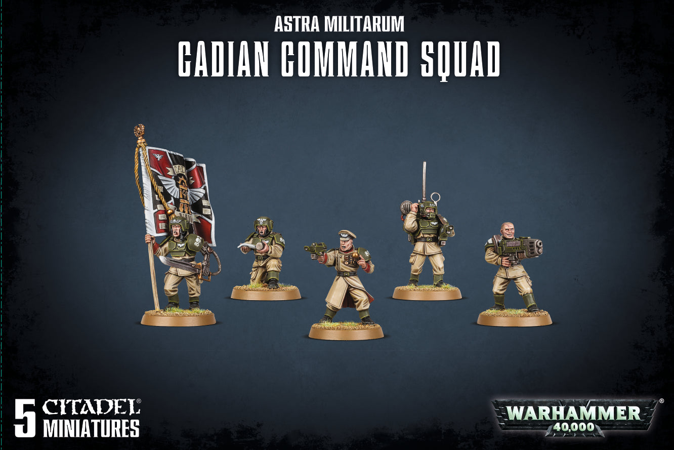 Warhammer 40,000 Cadian Command Squad