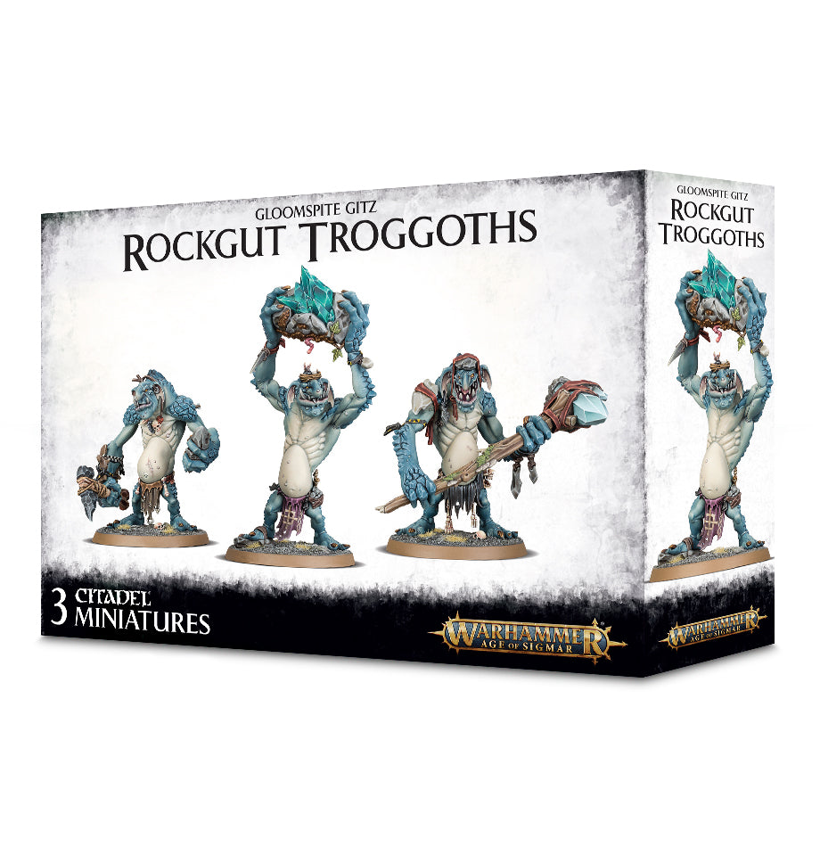 Warhammer Age of Sigmar Gloomsprite Gitz Rockgut Troggoths