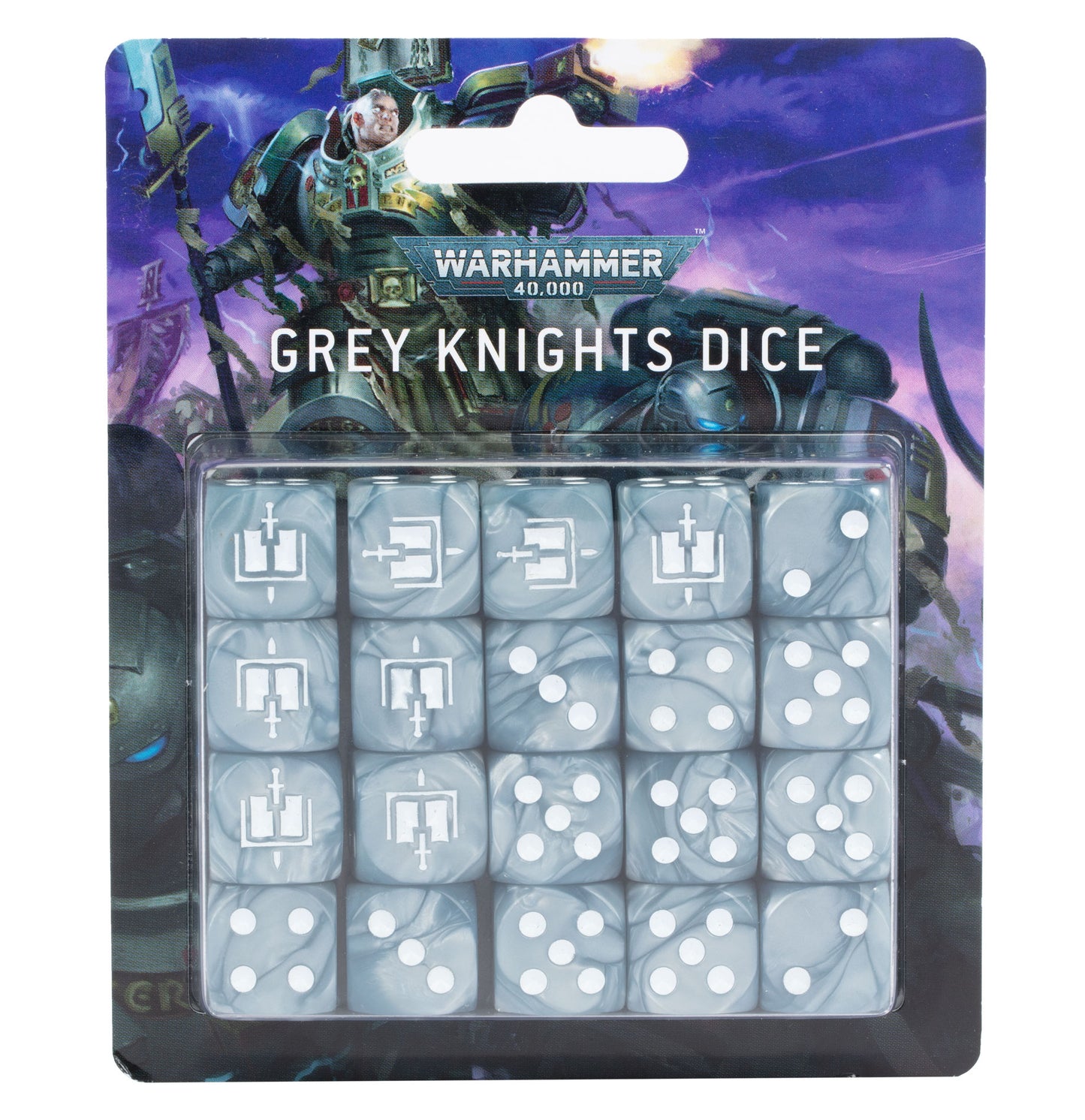 Warhammer 40,000 Grey Knights Dice Set