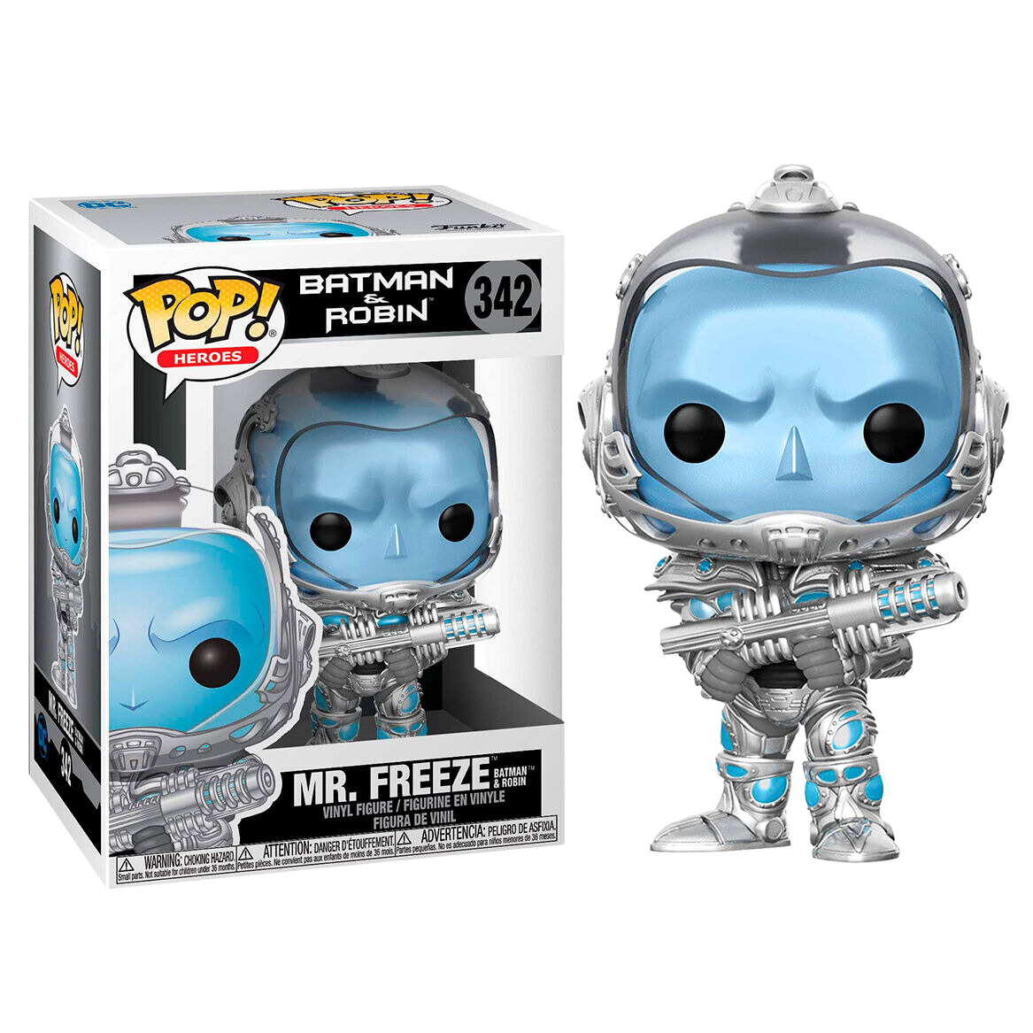 Funko Pop! Vinyl DC Comics Batman And Robin, Mr. Freeze 342