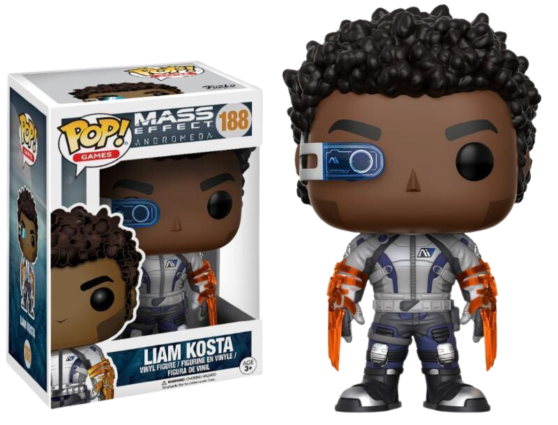 Funko Pop! Vinyl Mass Effect Andromeda, Liam Kosta 188