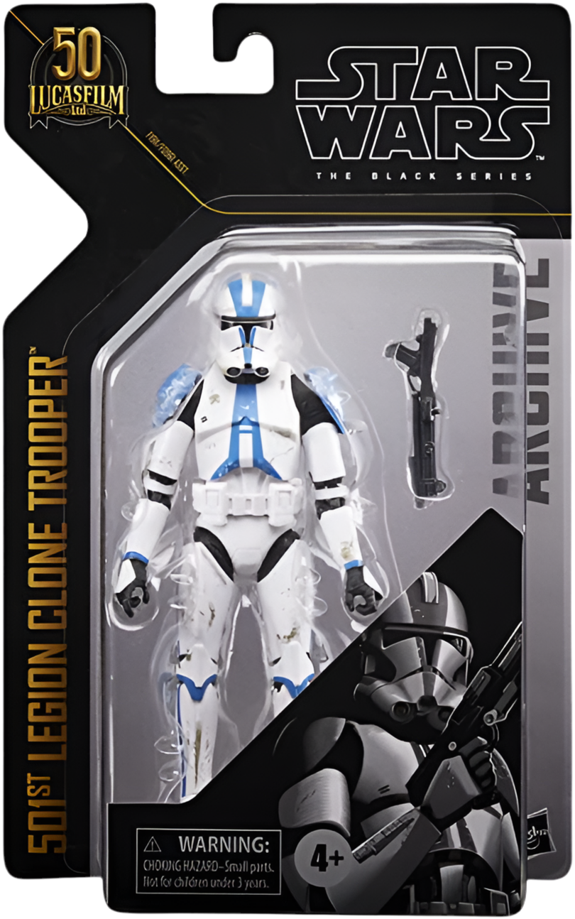 Star Wars – The Black Series – 501st Legion Clone Trooper – Lucasfilm 50th Anniversary edition