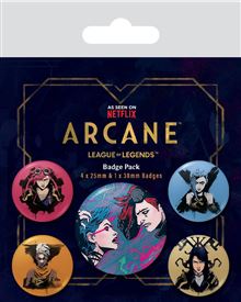ARCANE (CHARACTERS) BADGE PACK