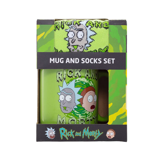 RICK AND MORTY (PORTAL) MUG & SOCK SET