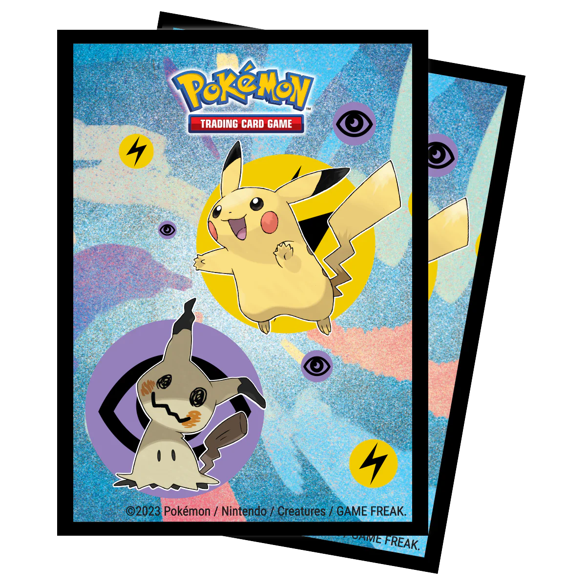 Ultra Pro - Standard Deck Protector Sleeves - Pokemon Pikachu & Mimikyu