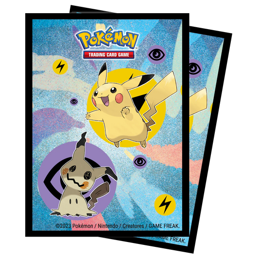 Ultra Pro - Standard Deck Protector Sleeves - Pokemon Pikachu & Mimikyu