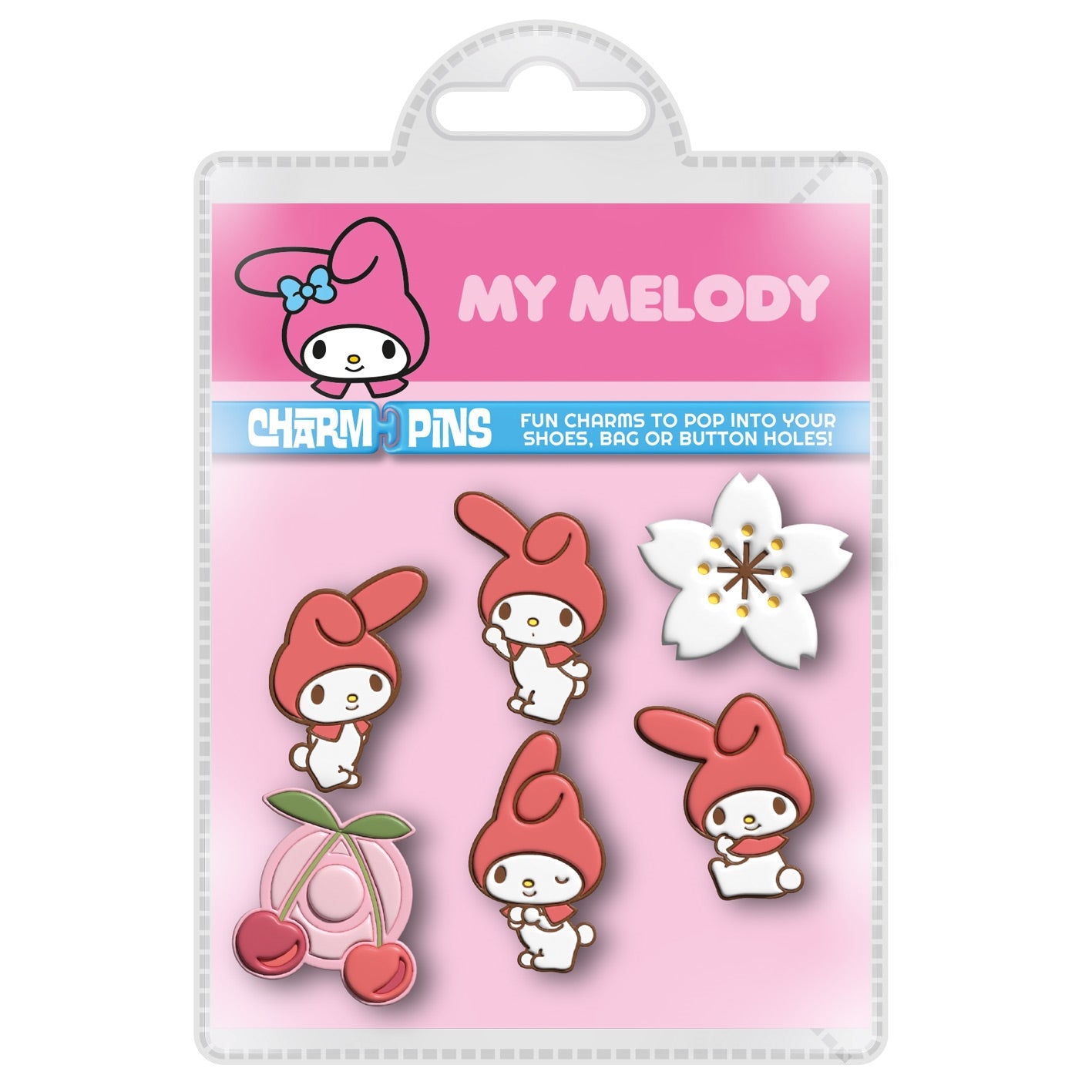 MY MELODY (CHERRY BLOSSOM) CHARM PINS PACK