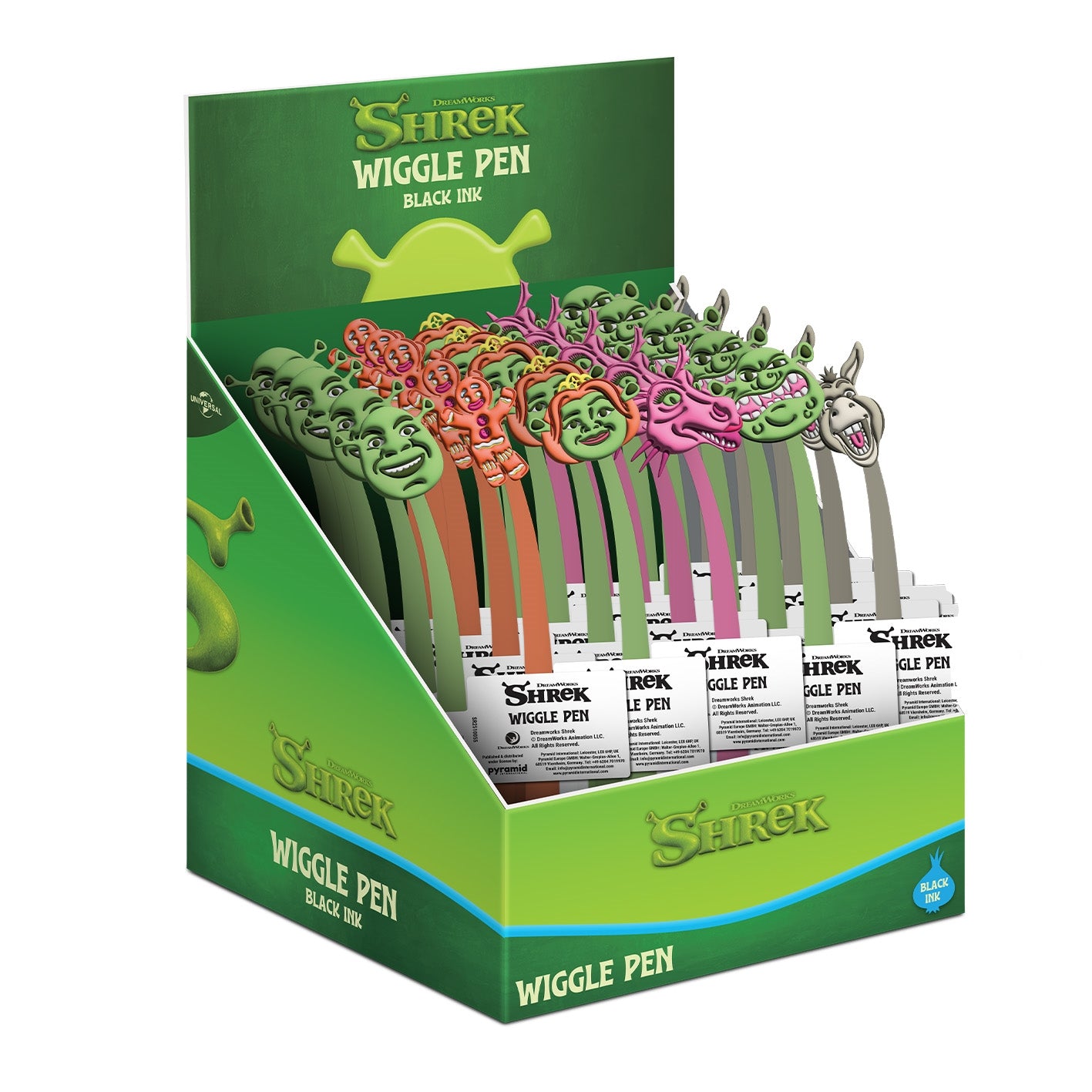 SHREK (CHARACTERS) WIGGLE PENS IN CDU