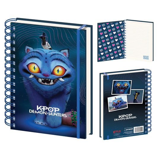 K-POP DEMON HUNTERS (DERPY TIGER) A5 3D LENTICULAR NOTEBOOK