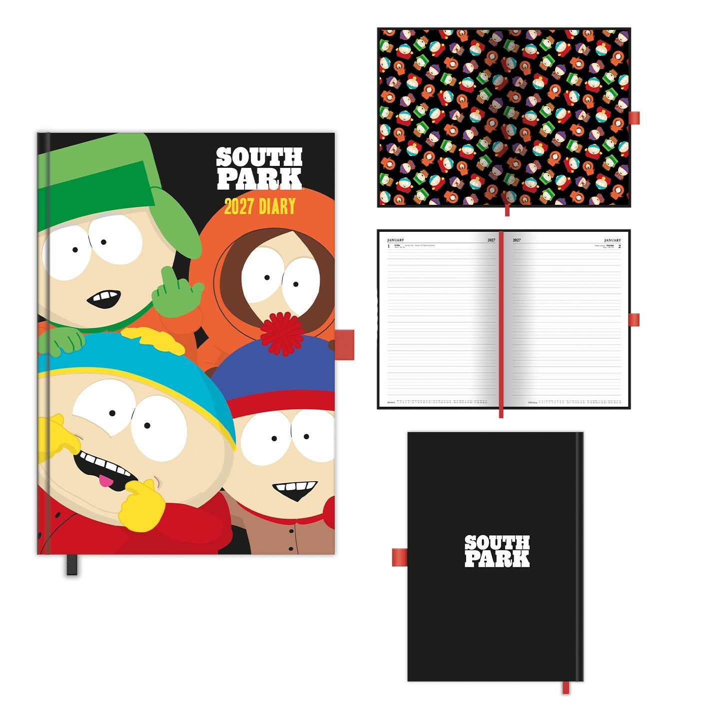 SOUTH PARK 2027 A5 DTP DIARY