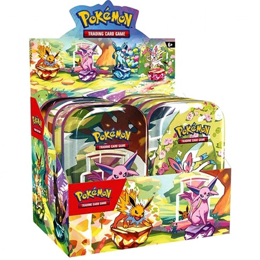 Pokemon Prismatic Evolutions Mini Tin