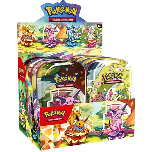 Pokemon Prismatic Evolutions Mini Tin
