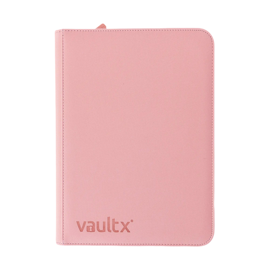 9-Pocket Exo-Tec® Zip Binder pink