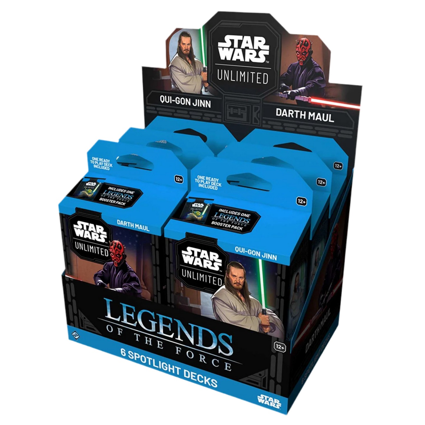 Star Wars: Unlimited Spotlight Deck - Darth Maul & QuiGonJinn - Legends of the Force