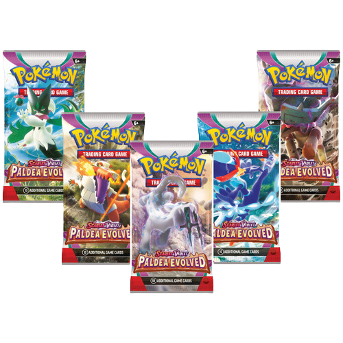 Pokemon Scarlet & Violet Paldea Evolved Booster Packs