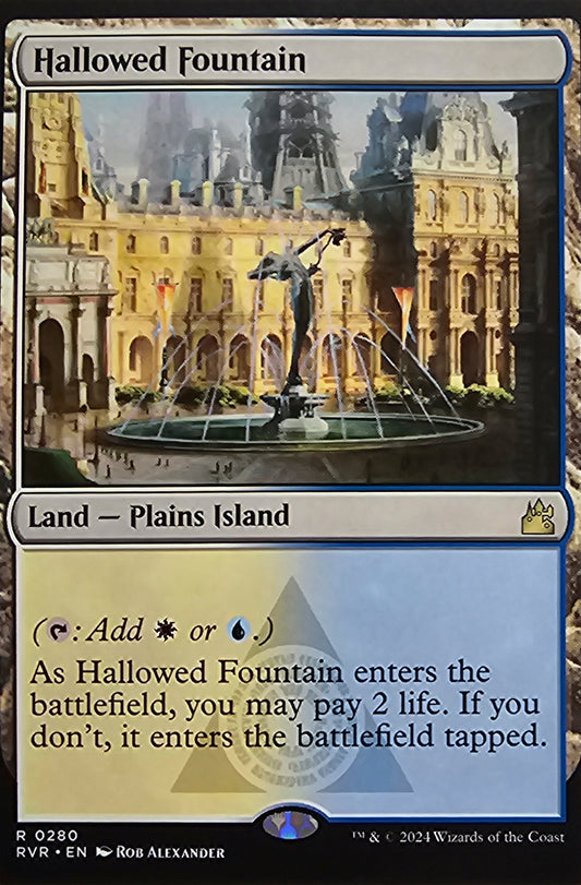 Magic The Gathering Hallowed Fountain Single Card