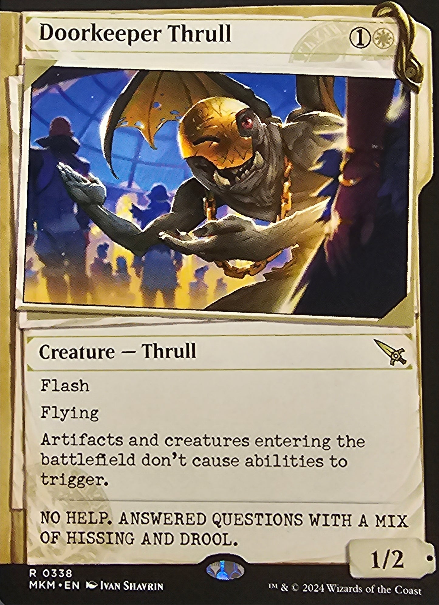 Magic The Gathering Doorkeeper Thrull (Showcase) Single Card