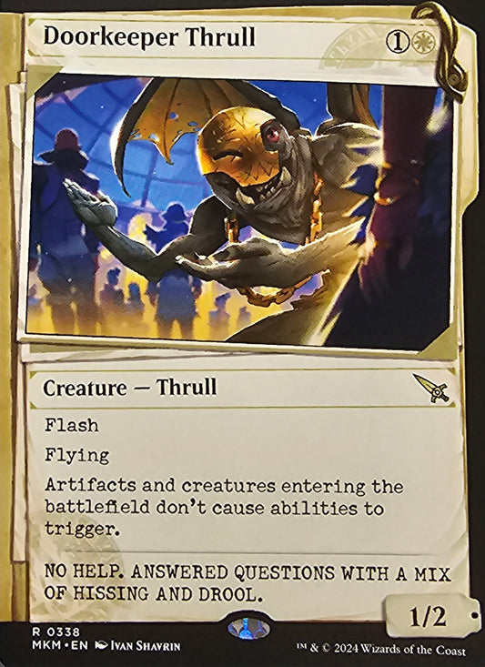 Magic The Gathering Doorkeeper Thrull (Showcase) Single Card