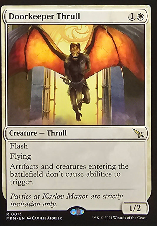 Magic The Gathering Doorkeeper Thrull Single Card