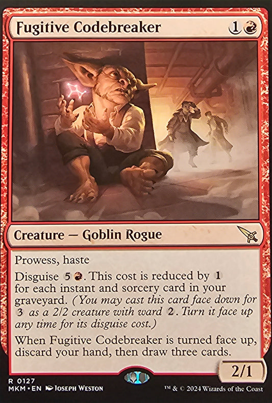 Magic The Gathering Fugitive Codebreaker Single Card