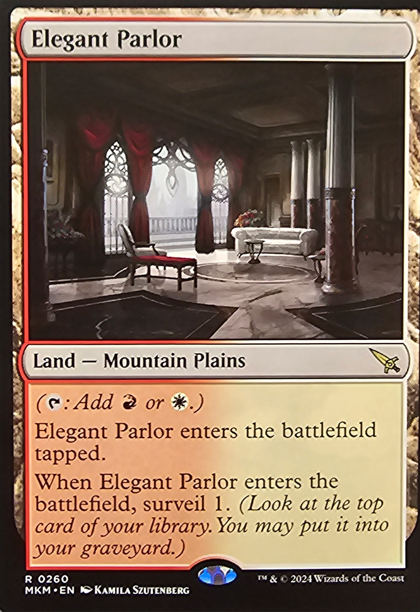 Magic The Gathering Elegant Parlor Single Card