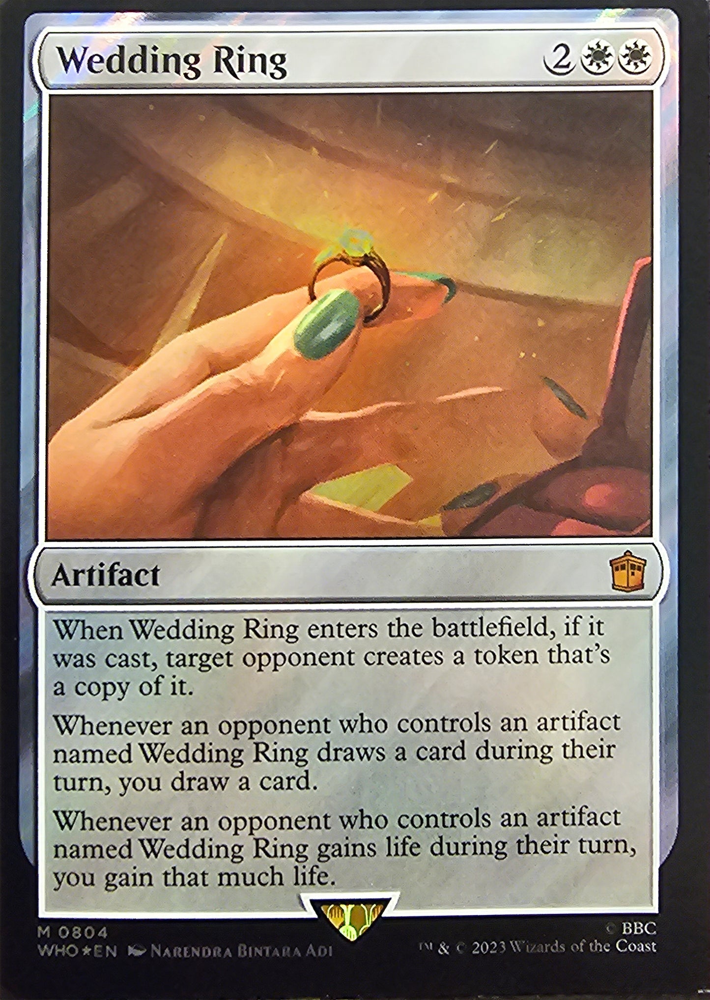 Magic The Gathering Wedding Ring (Surge Foil) Single Card