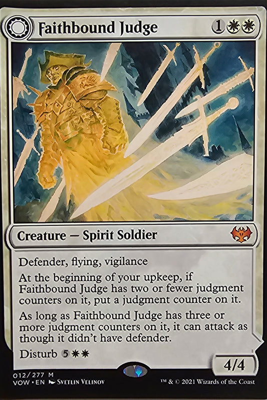 Magic The Gathering Faithbound Judge Single Card