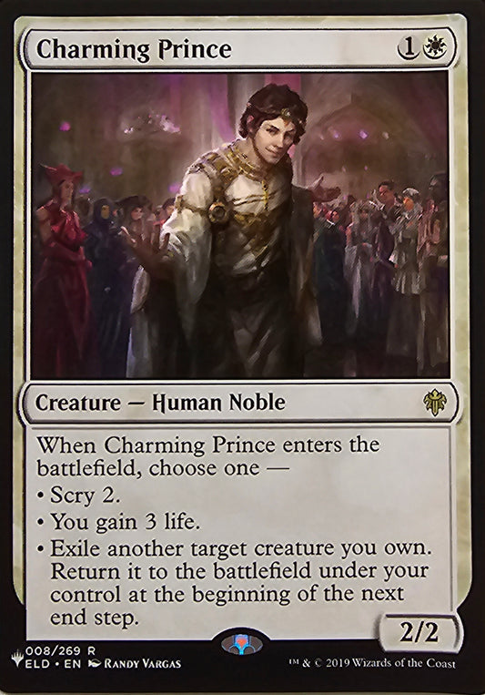 Magic The Gathering Charming Prince Single Card