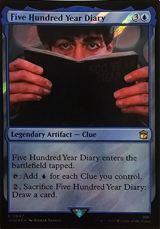 Magic The Gathering Five Hundred Year Diary (Surge Foil) Single Card