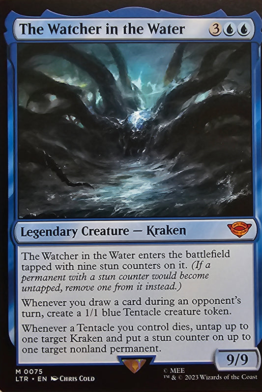 Magic The Gathering The Watcher in the Water Single Card